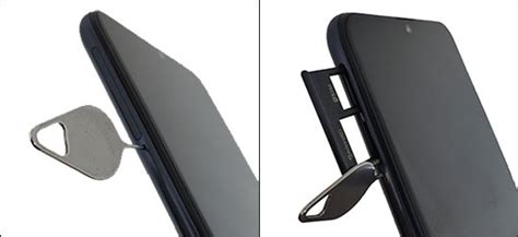 Samsung Galaxy A10e: Removing and Inserting the SIM Card .
